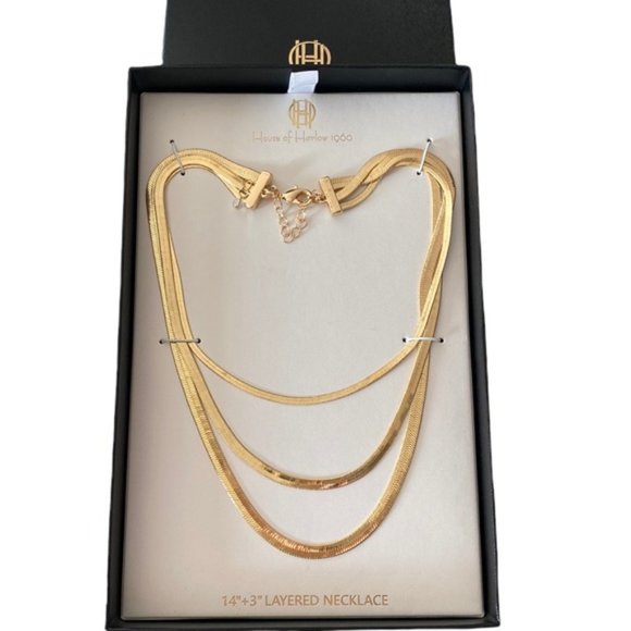 House of Harlow 1960 Jewelry - BNIB House of Harlow 1960 Layered Golden Necklace